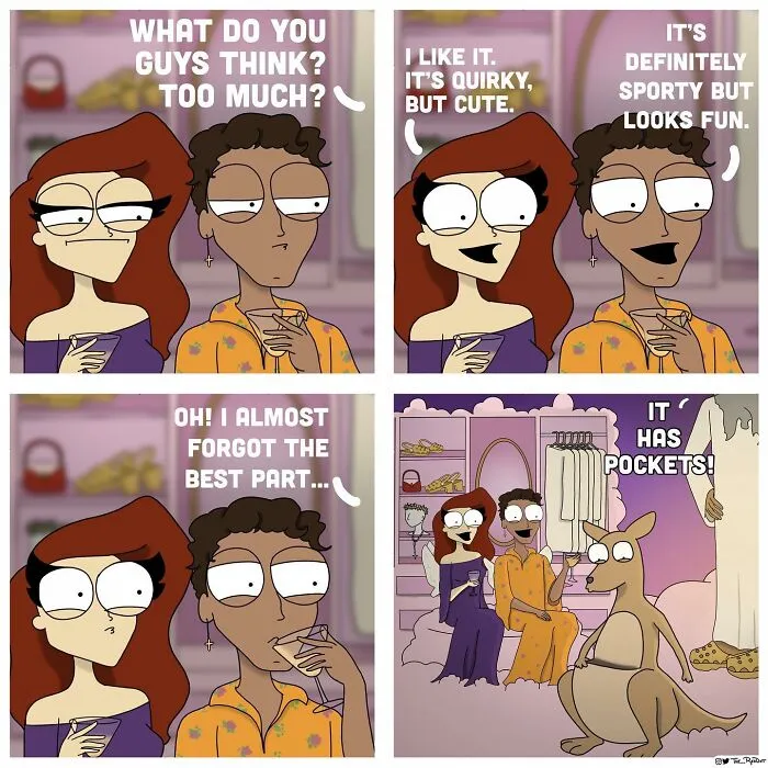 Hilarious And Slightly Naughty Comics That You Might Want To Keep To Yourself By This Artist (40 Pics)