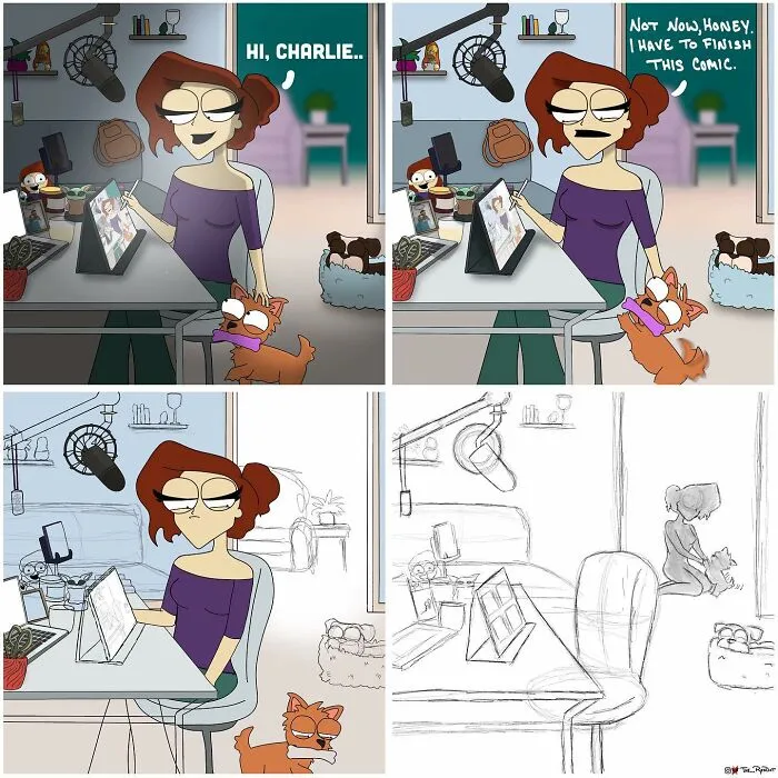 Hilarious And Slightly Naughty Comics That You Might Want To Keep To Yourself By This Artist (40 Pics)