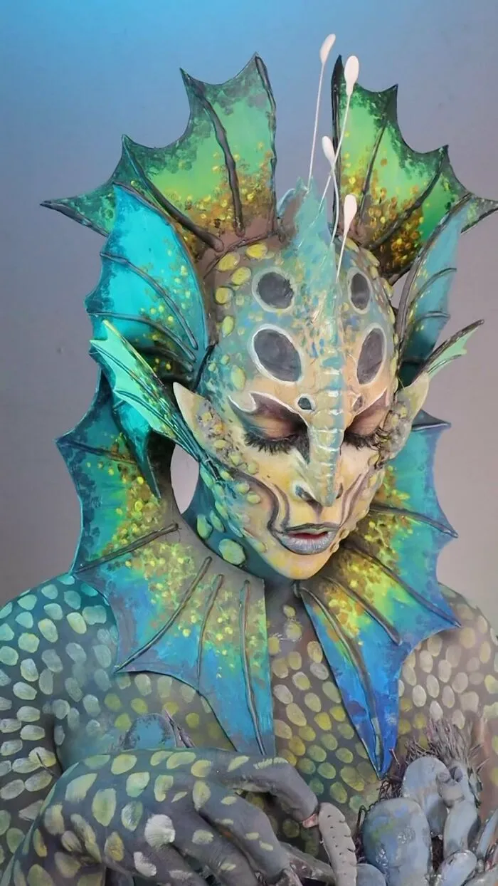 This Makeup Artist Can Turn Herself Into Any Creature, Here Are 35 Of Her Impressive Makeovers