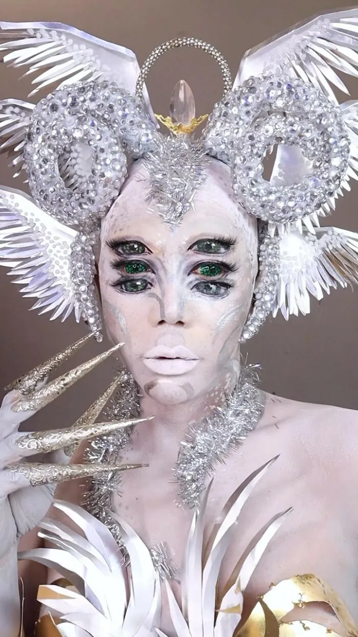 This Makeup Artist Can Turn Herself Into Any Creature, Here Are 35 Of Her Impressive Makeovers