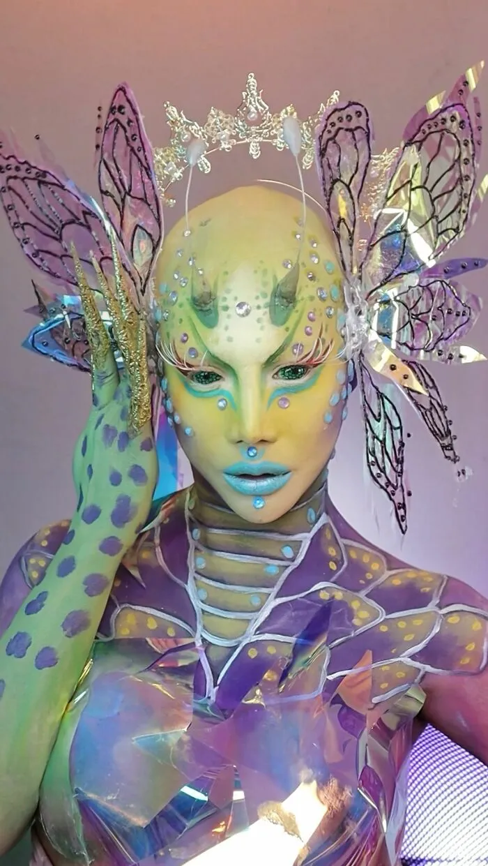 This Makeup Artist Can Turn Herself Into Any Creature, Here Are 35 Of Her Impressive Makeovers