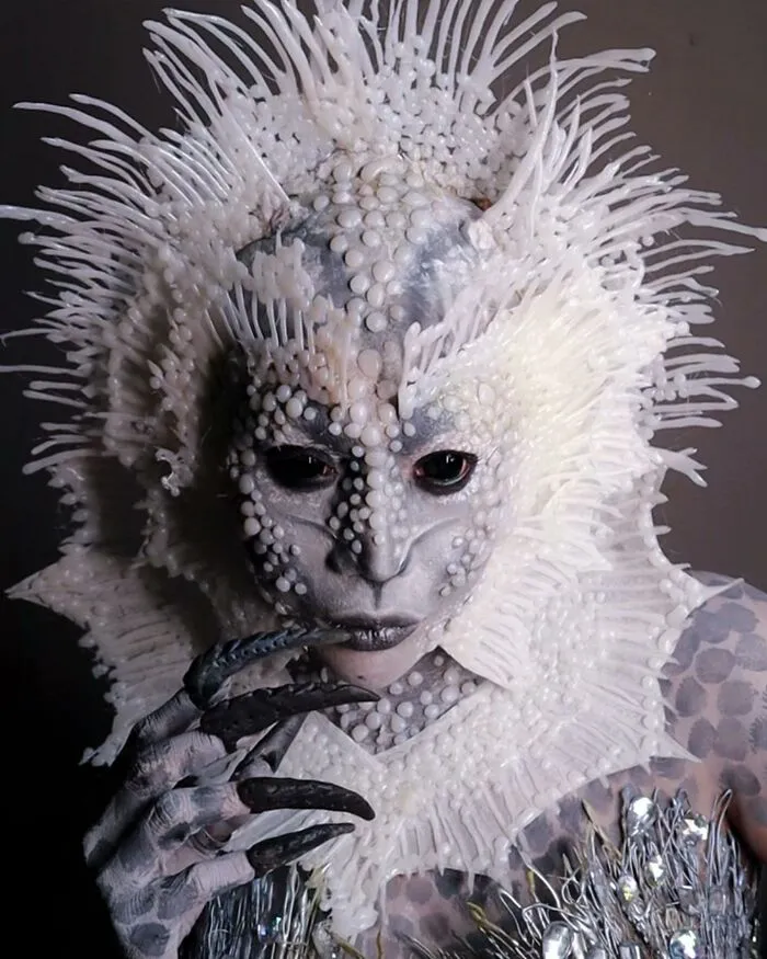 This Makeup Artist Can Turn Herself Into Any Creature, Here Are 35 Of Her Impressive Makeovers