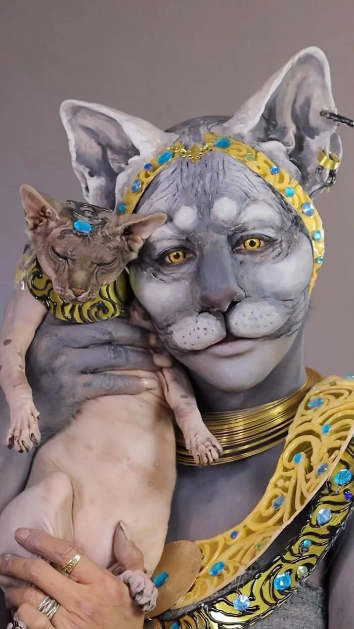 This Makeup Artist Can Turn Herself Into Any Creature, Here Are 35 Of Her Impressive Makeovers