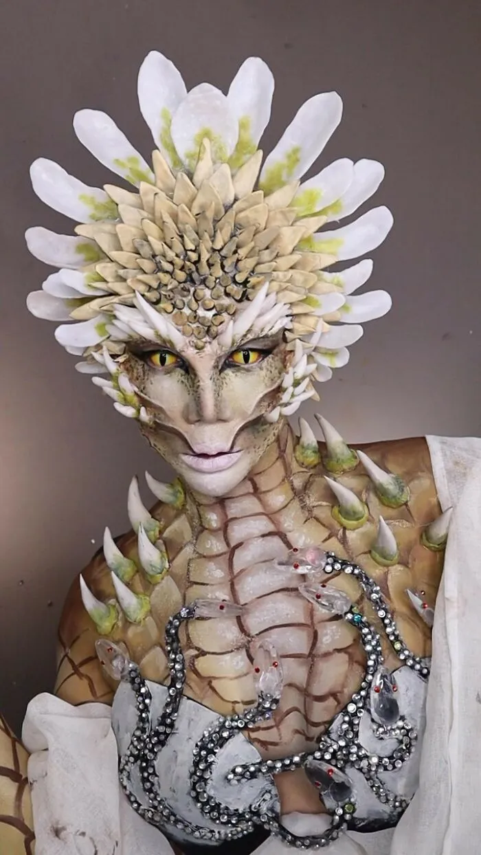 This Makeup Artist Can Turn Herself Into Any Creature, Here Are 35 Of Her Impressive Makeovers