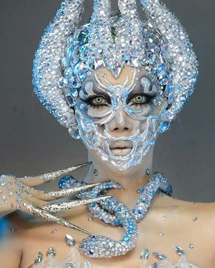 This Makeup Artist Can Turn Herself Into Any Creature, Here Are 35 Of Her Impressive Makeovers