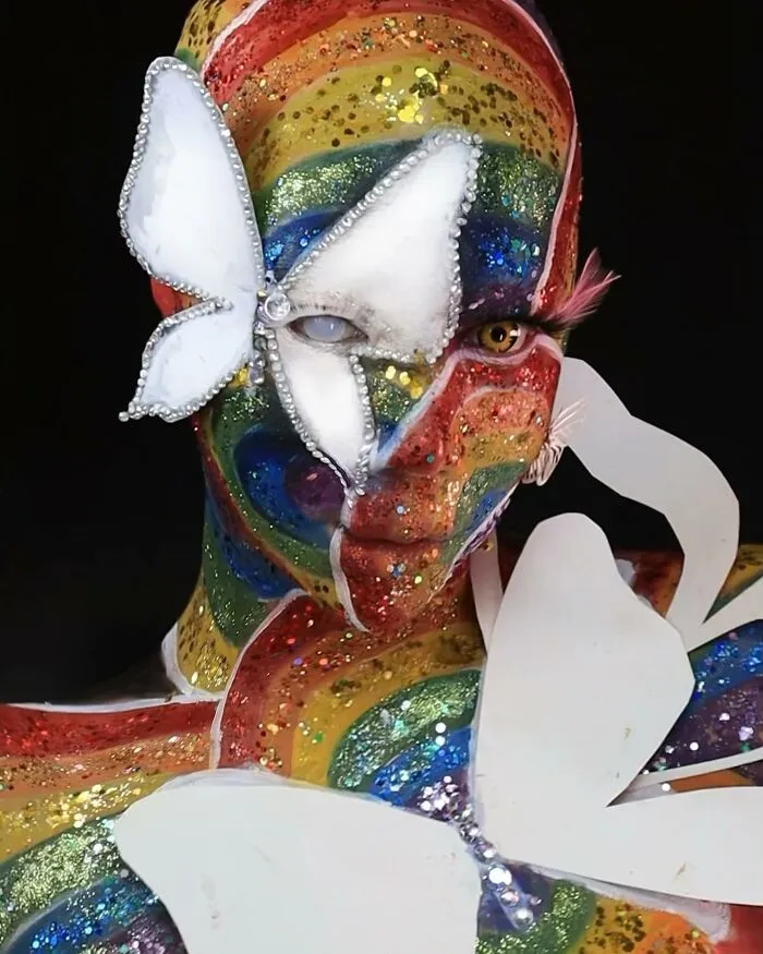 This Makeup Artist Can Turn Herself Into Any Creature, Here Are 35 Of Her Impressive Makeovers
