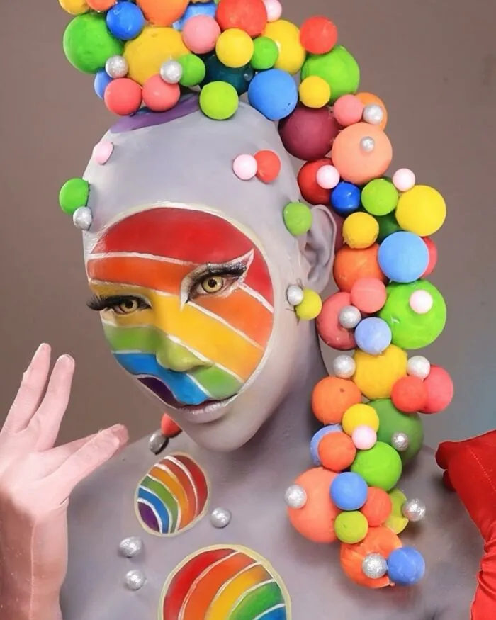 This Makeup Artist Can Turn Herself Into Any Creature, Here Are 35 Of Her Impressive Makeovers