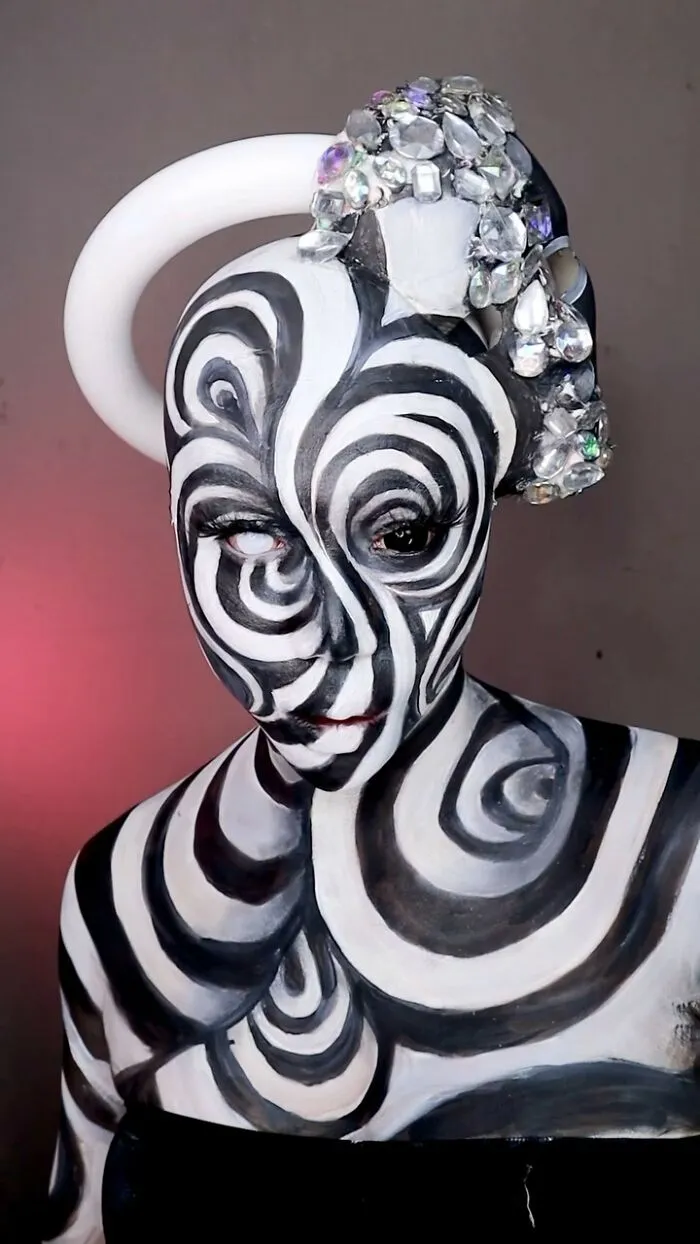 This Makeup Artist Can Turn Herself Into Any Creature, Here Are 35 Of Her Impressive Makeovers