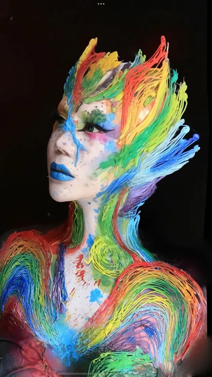 This Makeup Artist Can Turn Herself Into Any Creature, Here Are 35 Of Her Impressive Makeovers