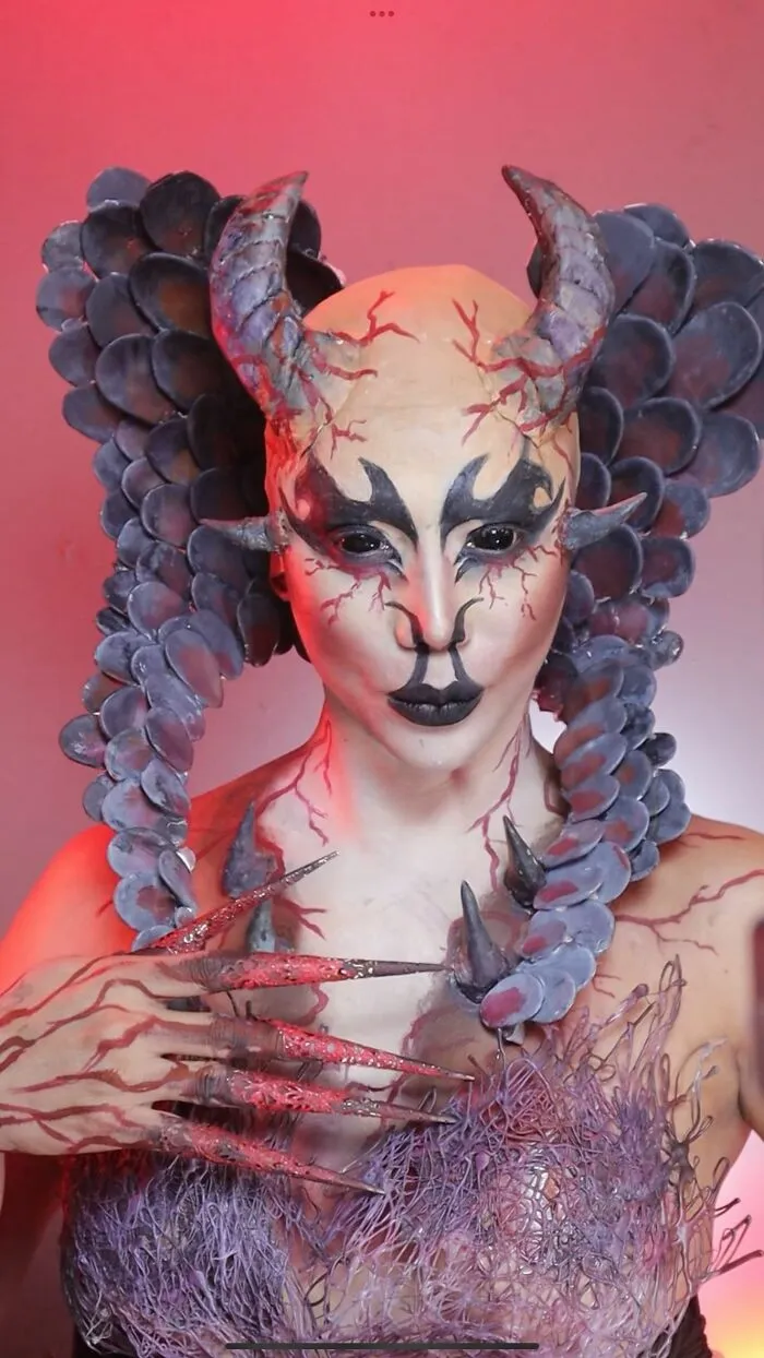 This Makeup Artist Can Turn Herself Into Any Creature, Here Are 35 Of Her Impressive Makeovers