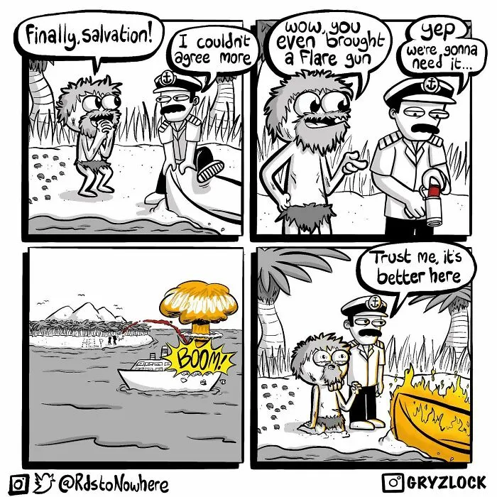 This Artist Created 30 New Comics That Have Unexpected Twists At The End