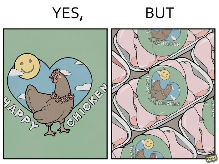 In His Series “Yes, But” This Illustrator Explores The Irony Of Our Daily Contradictions (31 New Pics)