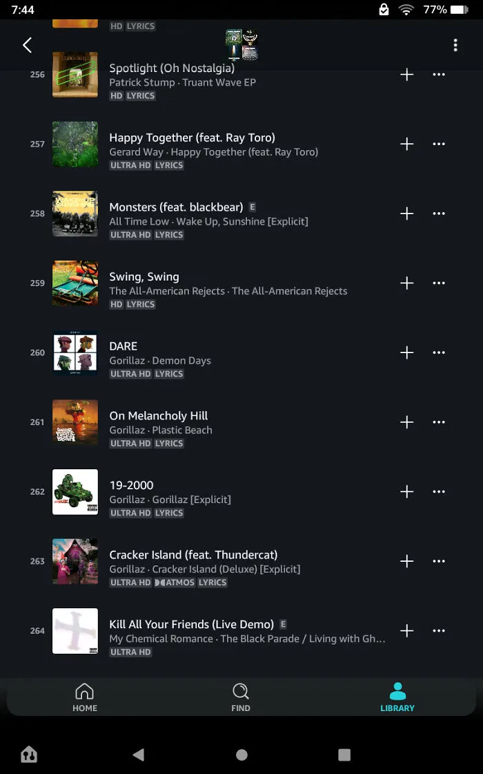 My Amazon Music Playlist