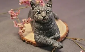 My Collection Of Dog And Cat Sculptures That I Made From Polymer Clay (30 Pics)