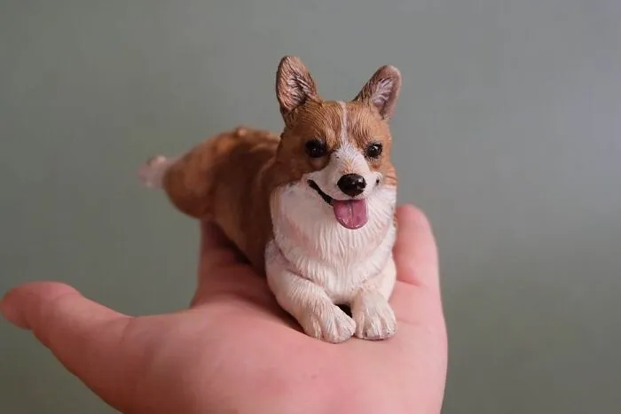 My Collection Of Dog And Cat Sculptures That I Made From Polymer Clay (30 Pics)