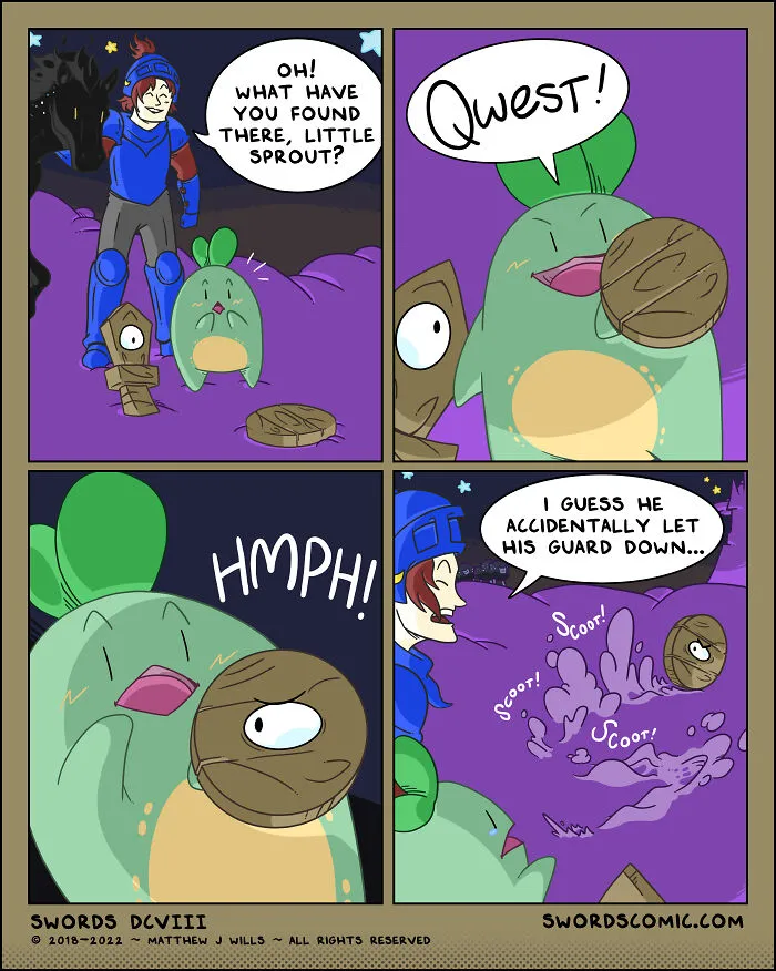 I Make Comics About A Fantasy World Where Everyone And Everything’s Weapon Of Choice Is A Sword (19 New Pics)