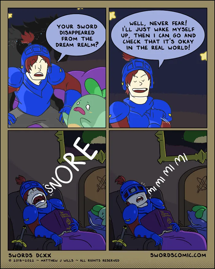 I Make Comics About A Fantasy World Where Everyone And Everything’s Weapon Of Choice Is A Sword (19 New Pics)