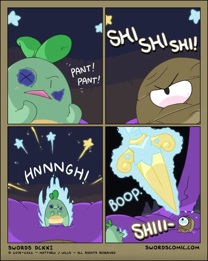I Make Comics About A Fantasy World Where Everyone And Everything’s Weapon Of Choice Is A Sword (19 New Pics)