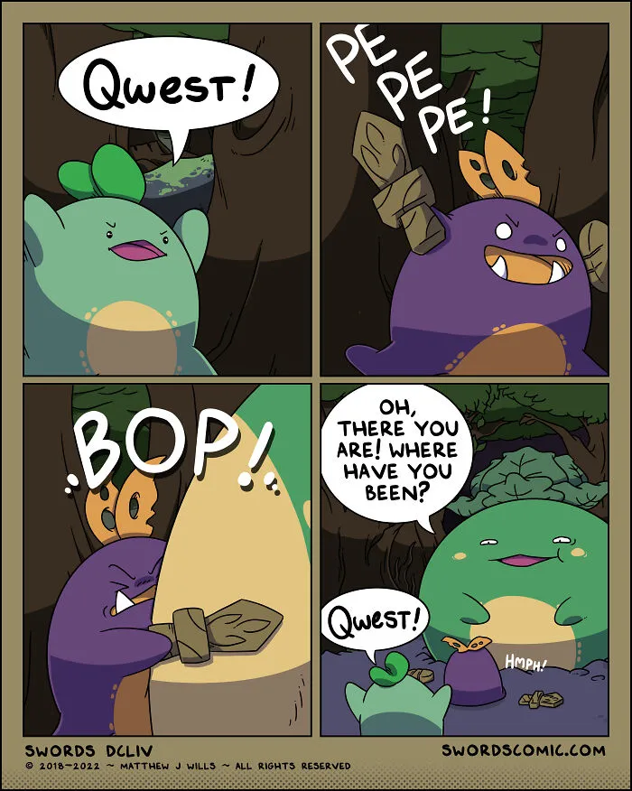 I Make Comics About A Fantasy World Where Everyone And Everything’s Weapon Of Choice Is A Sword (19 New Pics)