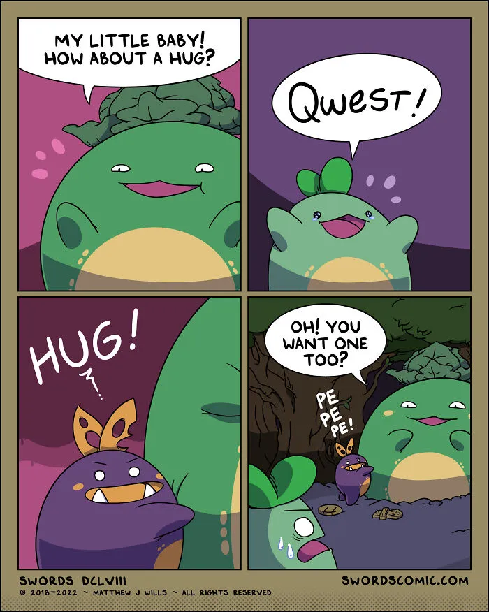 I Make Comics About A Fantasy World Where Everyone And Everything’s Weapon Of Choice Is A Sword (19 New Pics)
