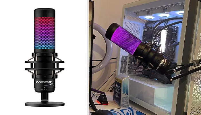 Enjoy 31% Off HyperX QuadCast S - RGB USB Condenser Microphone - Elevate Your Vocal Excellence!
