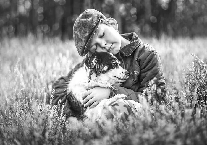 Finalist, Dogs And People: "Yin And Yang" By Agnieszka Gulczynska