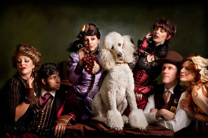 Ganador categoría Perros y gente: "Caravaggio hoy" por Mercury Megaloudis