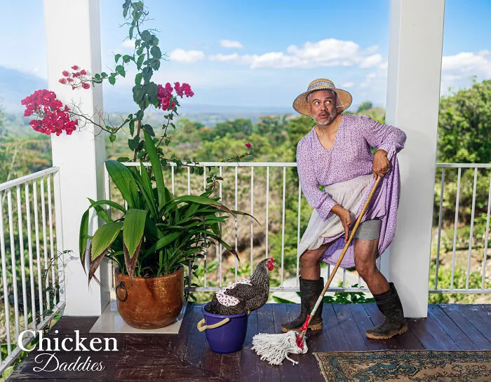 The 2024 Chicken Daddies Calendar Unveils 13 Hilarious Men-Chicken Moments