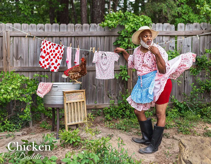 The 2024 Chicken Daddies Calendar Unveils 13 Hilarious Men-Chicken Moments
