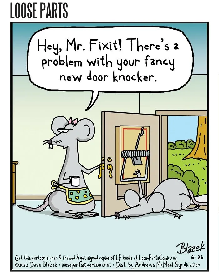 30 Comics By Dave Blazek For Those With A Darker Sense Of Humor (New Pics)