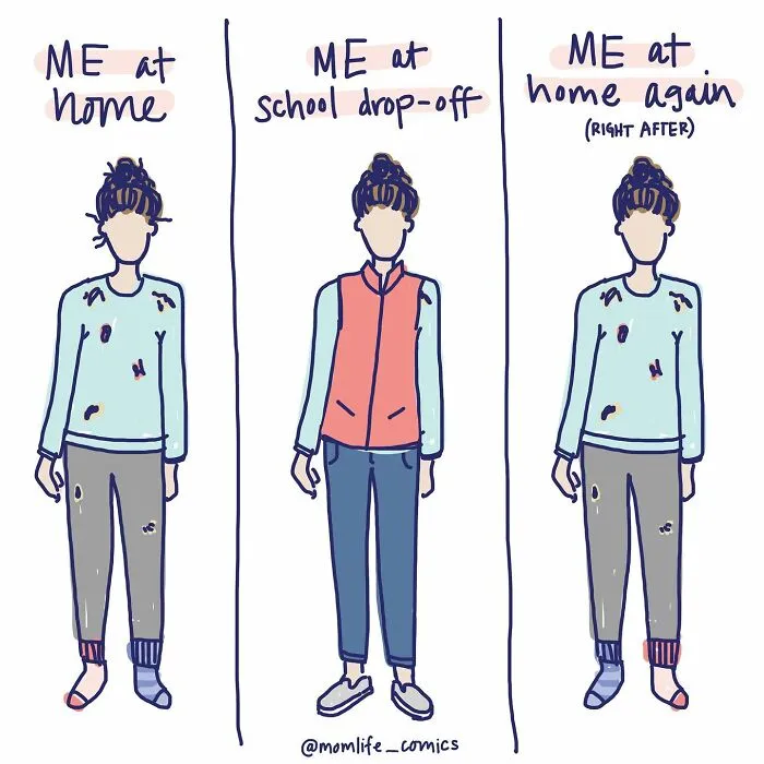Artist Creates Mom Life Comics To Raise Awareness Of Double Standards And Household Inequality (30 Pics)