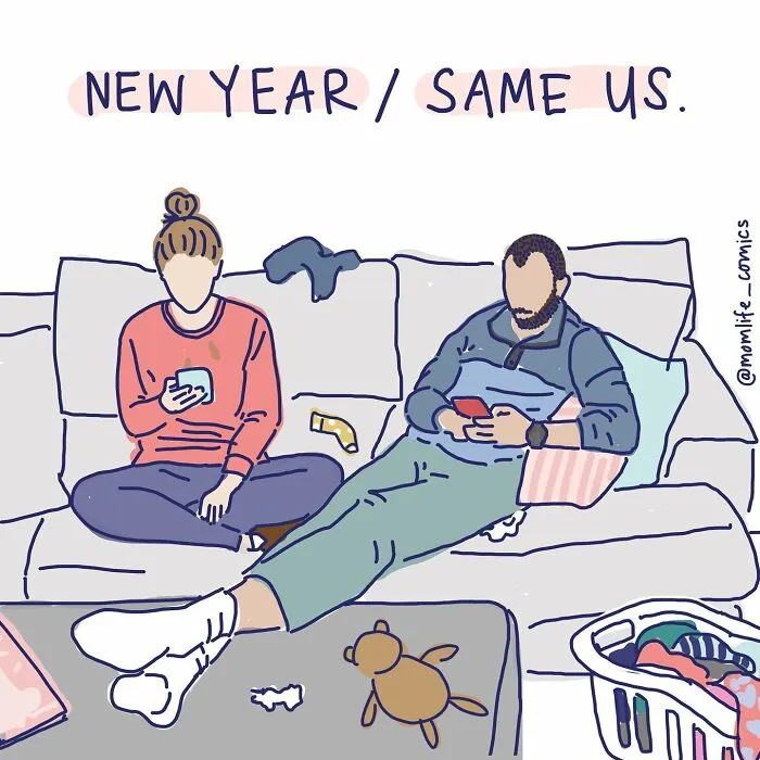 Artist Creates Mom Life Comics To Raise Awareness Of Double Standards And Household Inequality (30 Pics)