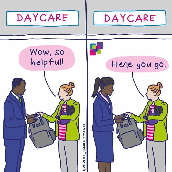 Artist Creates Mom Life Comics To Raise Awareness Of Double Standards And Household Inequality (30 Pics)