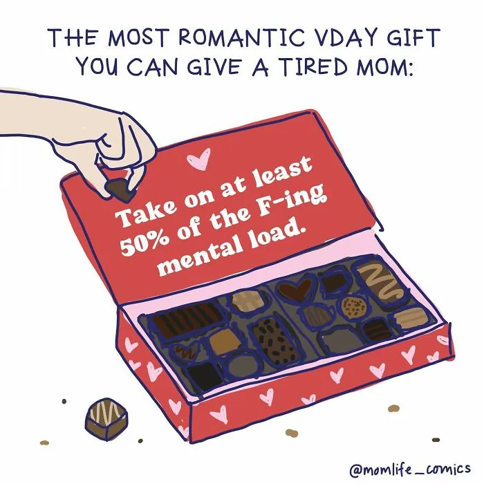 Artist Creates Mom Life Comics To Raise Awareness Of Double Standards And Household Inequality (30 Pics)