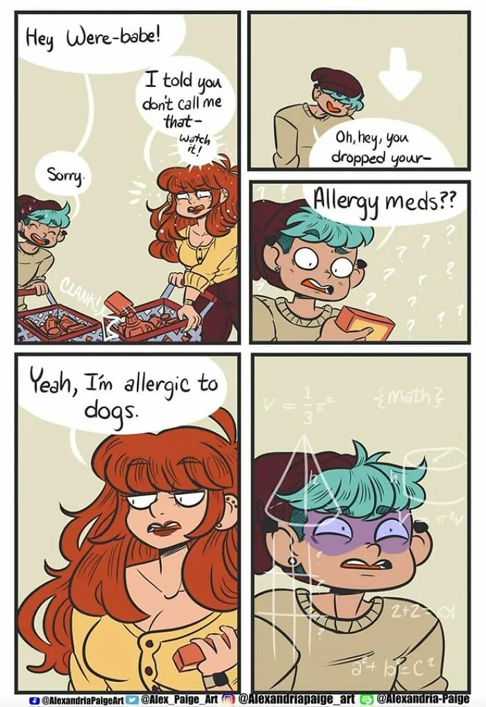 44 Humorous Comics About Supernatural Beings Living Simple Everyday Lives Created By This Artist