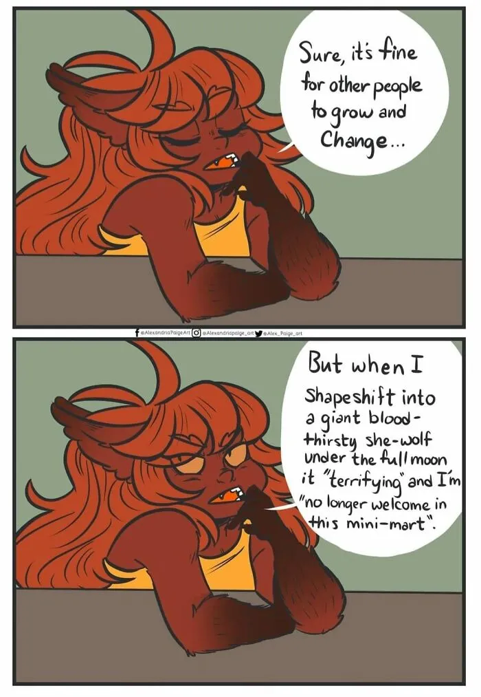 44 Humorous Comics About Supernatural Beings Living Simple Everyday Lives Created By This Artist