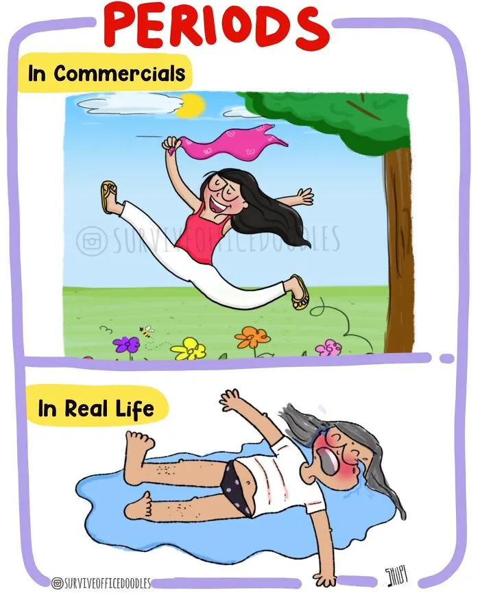 Artist Illustrates Daily Struggles, Inspired Mostly By Her Own Life (40 New Pics)