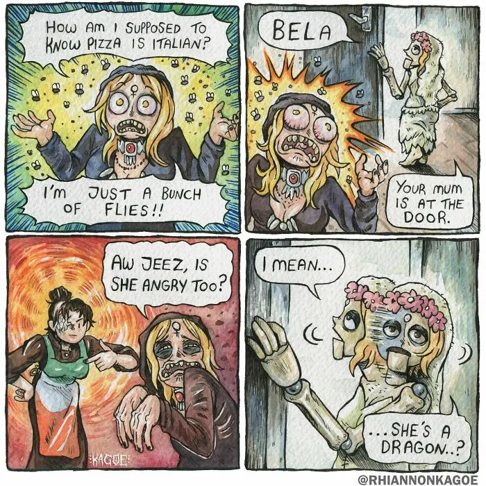 This Artist Creates Spooky Comics inspired By “Resident Evil” (30 Pics)