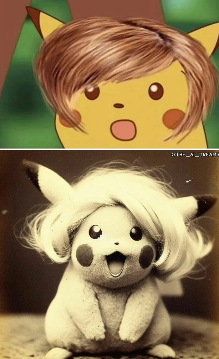 20 AI Recreations Of Popular Memes Shown As If They Were Captured Back In Time