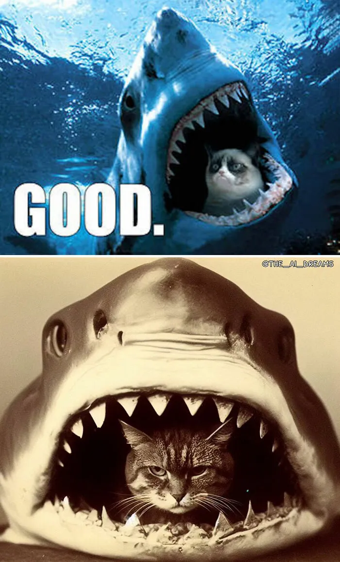 20 AI Recreations Of Popular Memes Shown As If They Were Captured Back In Time