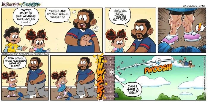 Toddlerhood: I Drew 32 Comics About Daily Life As A Stay-At-Home Dad To A Two-Year-Old