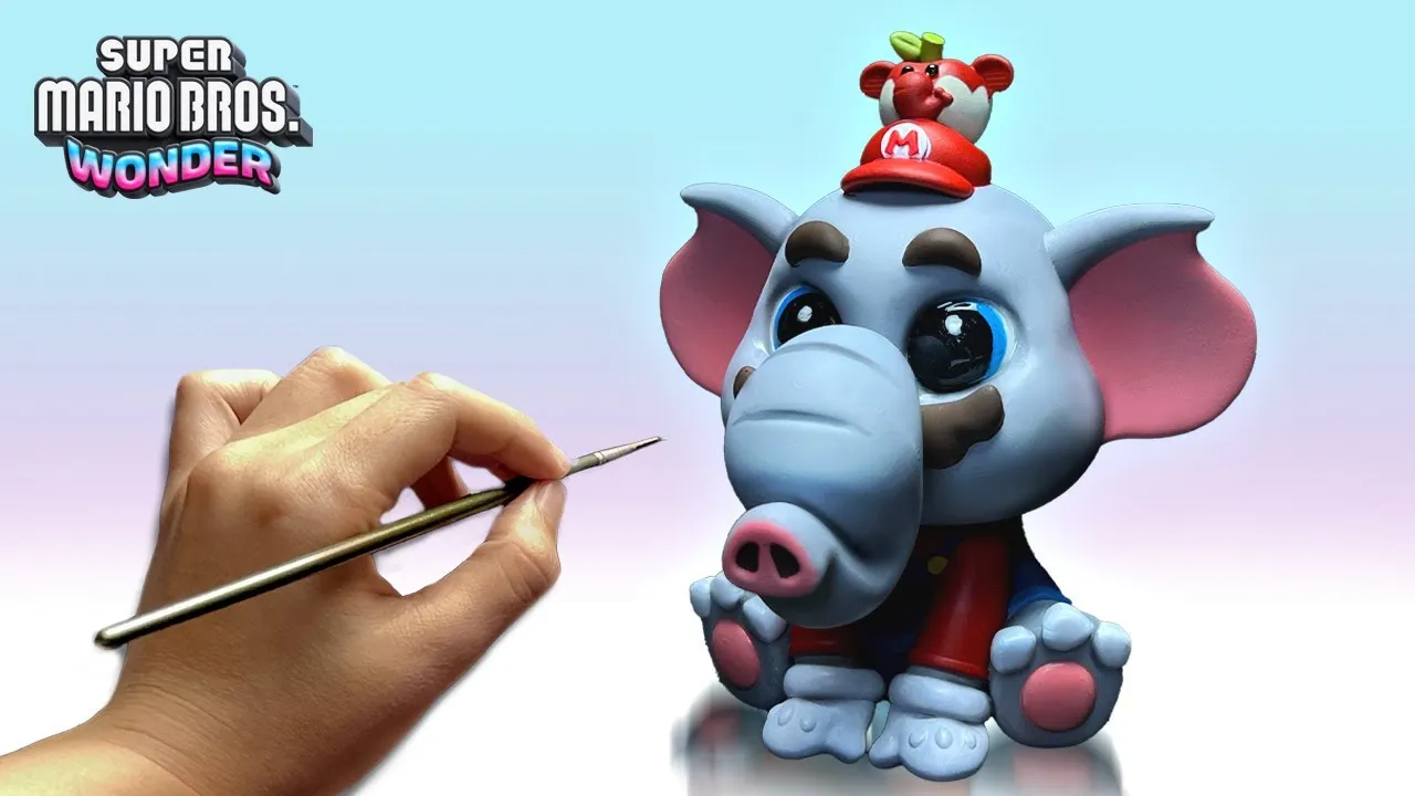I Made Super Deformed Elephant Mario - Super Mario Wonder