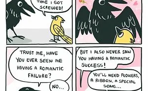 40 Funny Comics About A Cat Hiring Birds In His Company By This Brazilian Artist