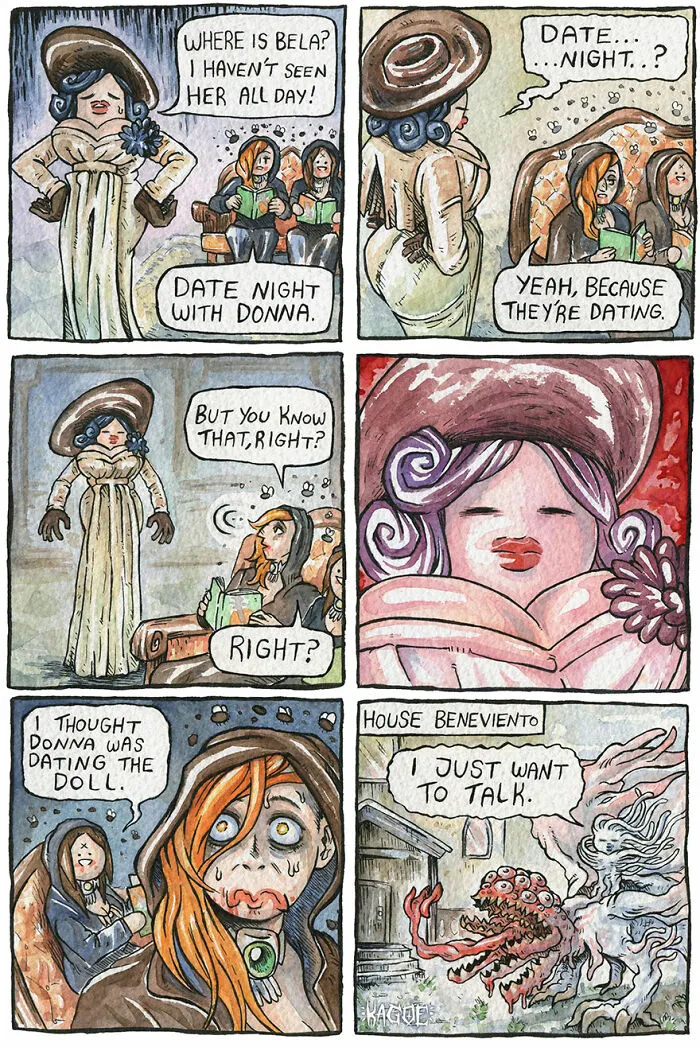 This Artist Creates Spooky Comics inspired By “Resident Evil” (30 Pics)