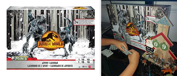 Holiday Excitement With The Jurassic World Dominion Advent Calendar - Because Who Needs Reindeer When You Have Raptors?