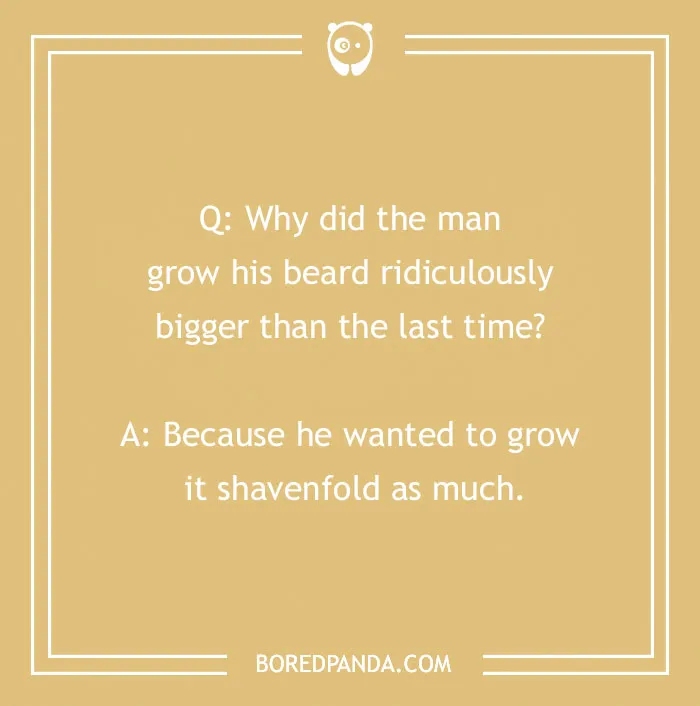 104 Hair-larious Beard Jokes That Are A Cut Above