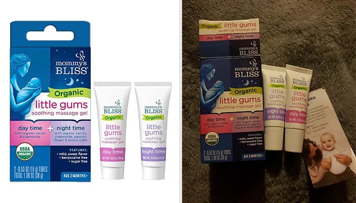 Gums Soothing Massage Gel - An All-Natural Pamperfest For Your Little One's Tiny Teeth And Gums To Help Your Little One Feel Better
