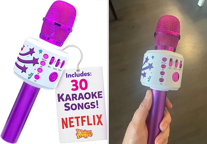 Get Ready To Rock Out With This <a Style="Display:inline;" Href="Https://Www.amazon.com/Dp/B08yh1h5yy?ascsubtag=6060743%2c2%2c38%2cd%2c0%2c0%2c0%2c900%3a2%3b974%3a2%3b1125%3a3%2c17192338%2c0%2c0%2c0&th=1&linkcode=ll1&tag=bpwolf-20&linkid=c597963c6e7b25d5012079d7f064543d&language=en_us&ref_=as_li_ss_tl" Target="_blank"><span Style="Font: Inherit; Color: #d74b1f;"> Bluetooth Karaoke Microphone </Span>, A Magical Mic That'll Turn Their Favorite Tunes Into A Fun-Filled Sing-Along Extravaganza, Complete With Sparkling Lights And Special Effects!