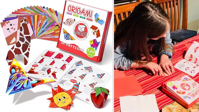 Unfold The World Of Paper Crafting With This <a Style="Display:inline;" Href="Https://Www.amazon.com/Dp/B07vdcvn3t?ascsubtag=6060743%2c14%2c38%2cd%2c0%2c0%2c0%2c900%3a2%3b974%3a2%3b1125%3a3%2c17192483%2c0%2c0%2c0&th=1&linkcode=ll1&tag=bpwolf-20&linkid=881a2611bff634fa0410a8a140096c0e&language=en_us&ref_=as_li_ss_tl" Target="_blank"><span Style="Font: Inherit; Color: #d74b1f;"> Origami Kit </Span>, A Creative Companion That'll Guide Their Fingers To Transform Paper Into Stunning Works Of Art, One Careful Fold At A Time
