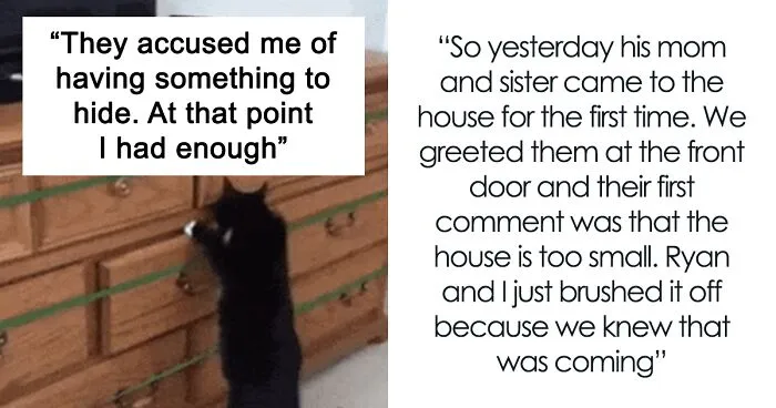 Man’s Mom And Sis Visit His Home And Start Going Through GF's Personal Stuff, She Loses It